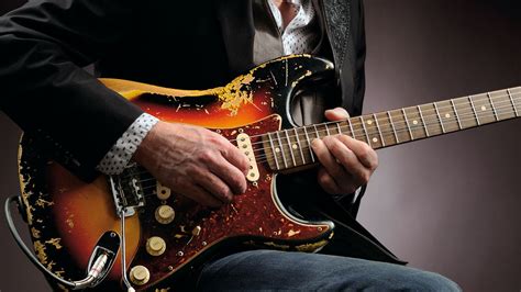 Blues guitar is the widely popular style of guitar playing centered around the music of America’s Delta blues. However, blues guitar has breached nearly every other type of music from rock to metal to country, and its distinctive feel and “blue” notes make it an instantly emotive tool for musicians. The basis of blues guitar is the 12-bar ...